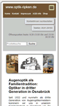 Mobile Screenshot of optik-ripken.de